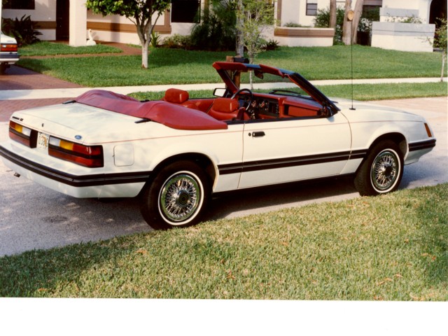 1986 Ford mustang lx convertible for sale